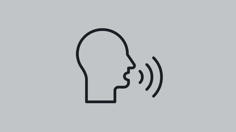 talking
